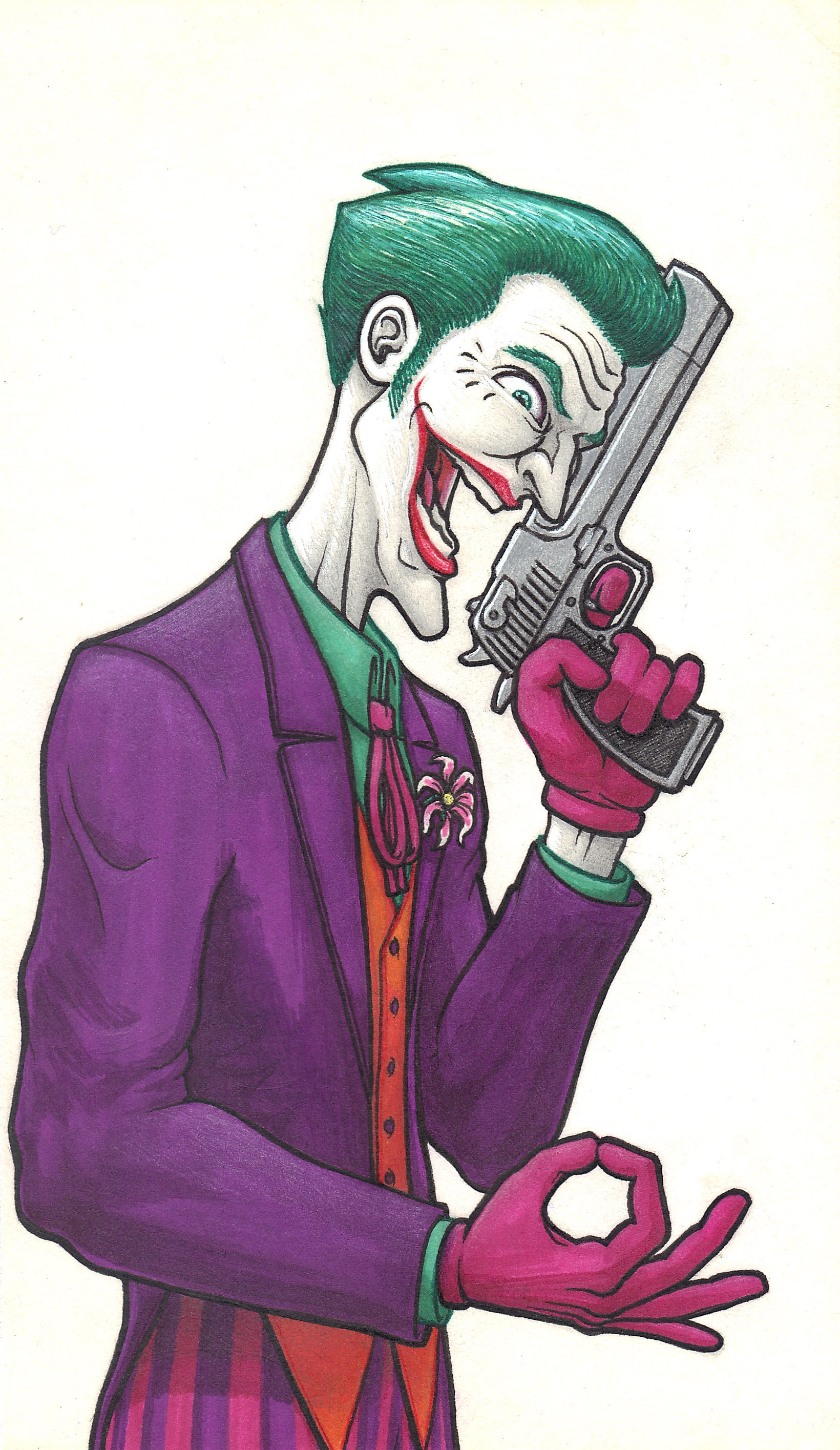 the Joker sketch