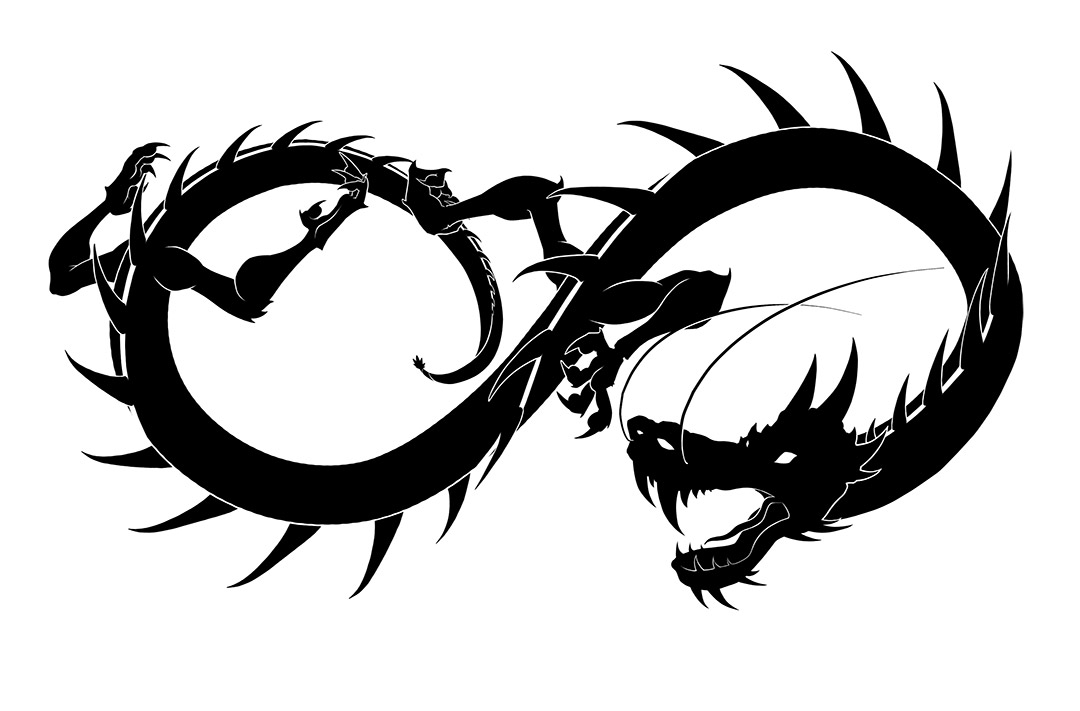 Mugen Ryu: Infinity Dragon design