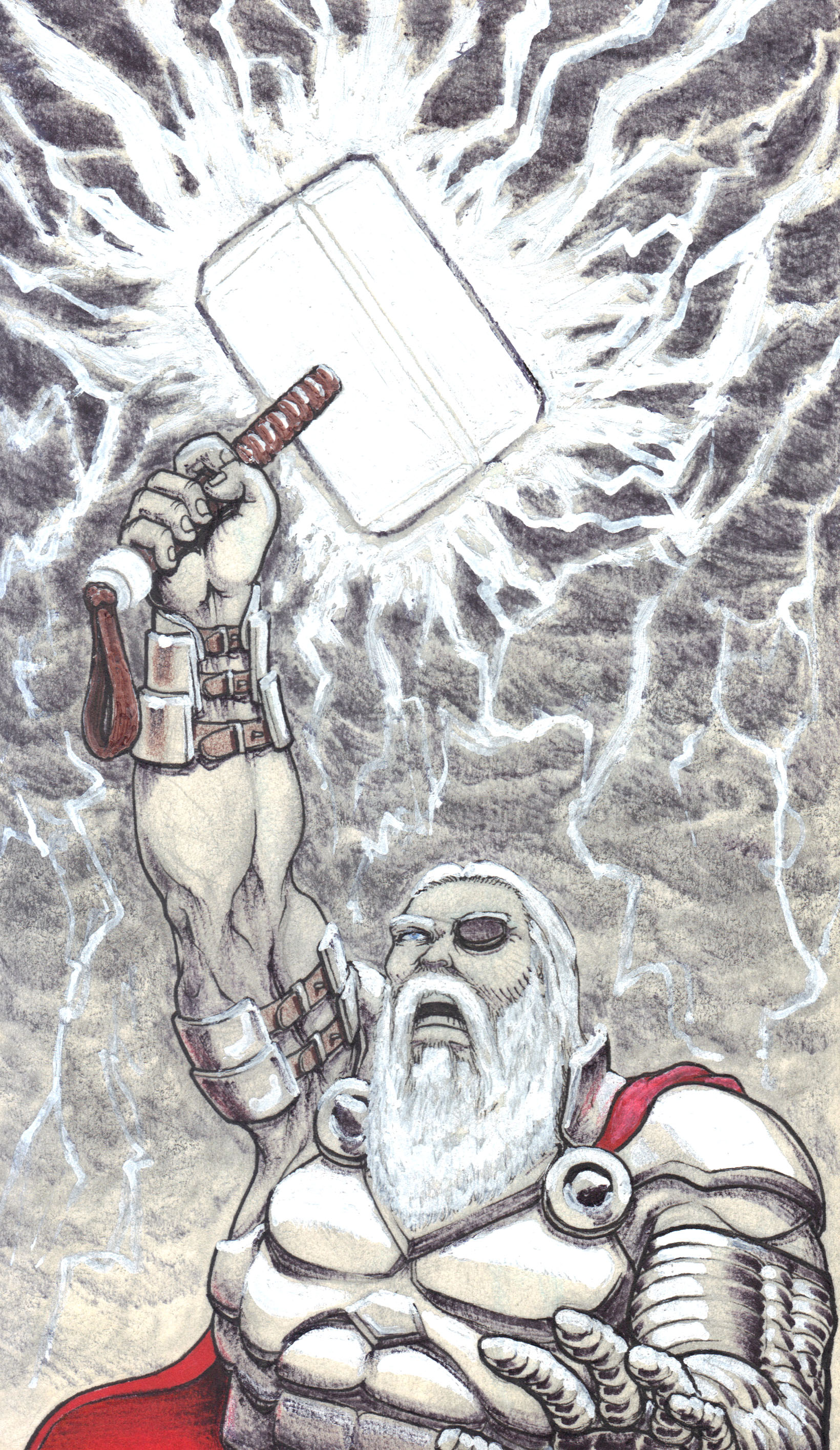 old King Thor sketch